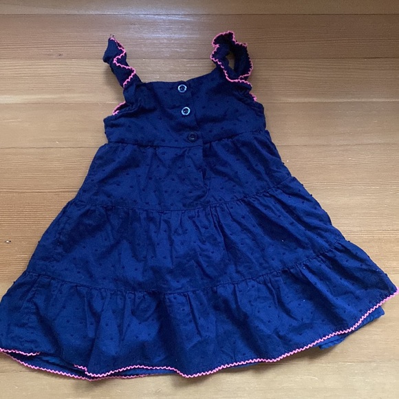 Penelope Mack 12m Swiss dot dress with embroidery detail, EUC - Picture 2 of 3